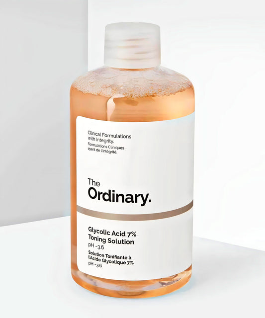 The Ordinary Glycolic Acid 7% Toning Solution – Exfoliating Face Toner for Radiant Skin, Removes Dead Skin Cells, Brightens & Smoothens, 240ml
