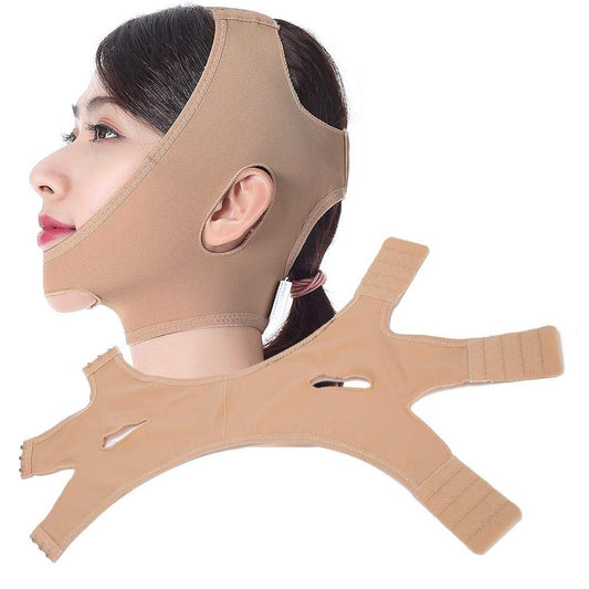 Face Slimming Mask – V Shape Lifting Belt for Double Chin & Jawline Contouring