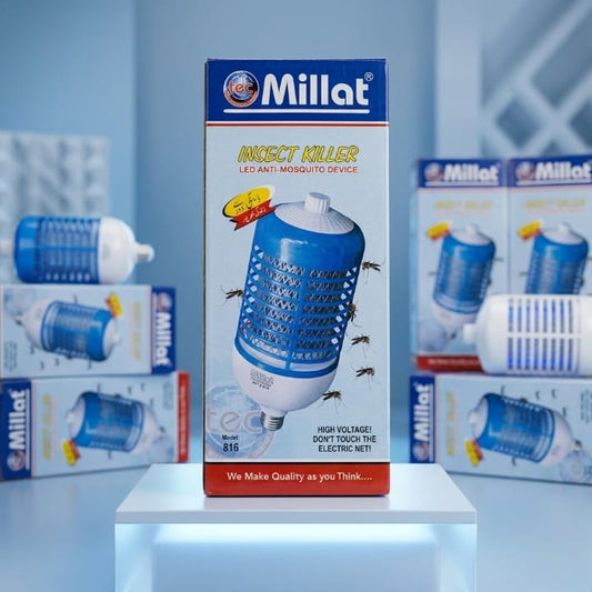 Millat LED High-Voltage Electronic Bug Zapper Lamp
