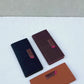 Modern Touch Long Wallet – Stylish Organizer with 14 Card Slots & Zipper Pocket – Black
